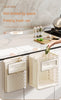 Household Kitchen Folding Trash Can Wall Hanging Punch-free Trash Can