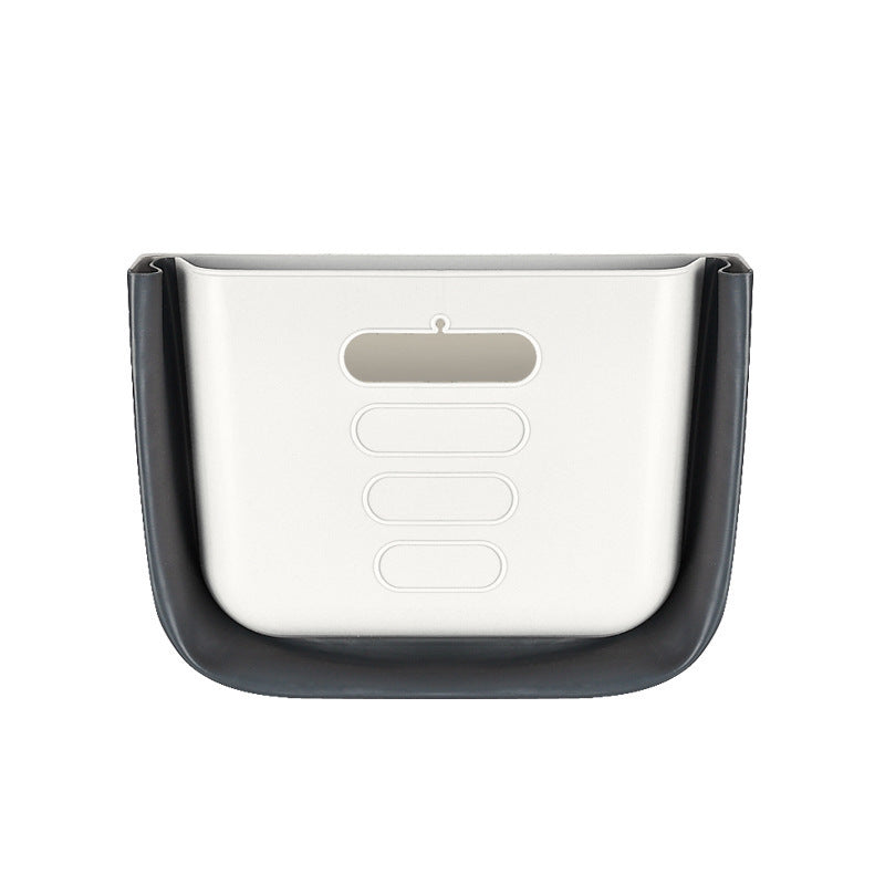 Foldable hanging trash can