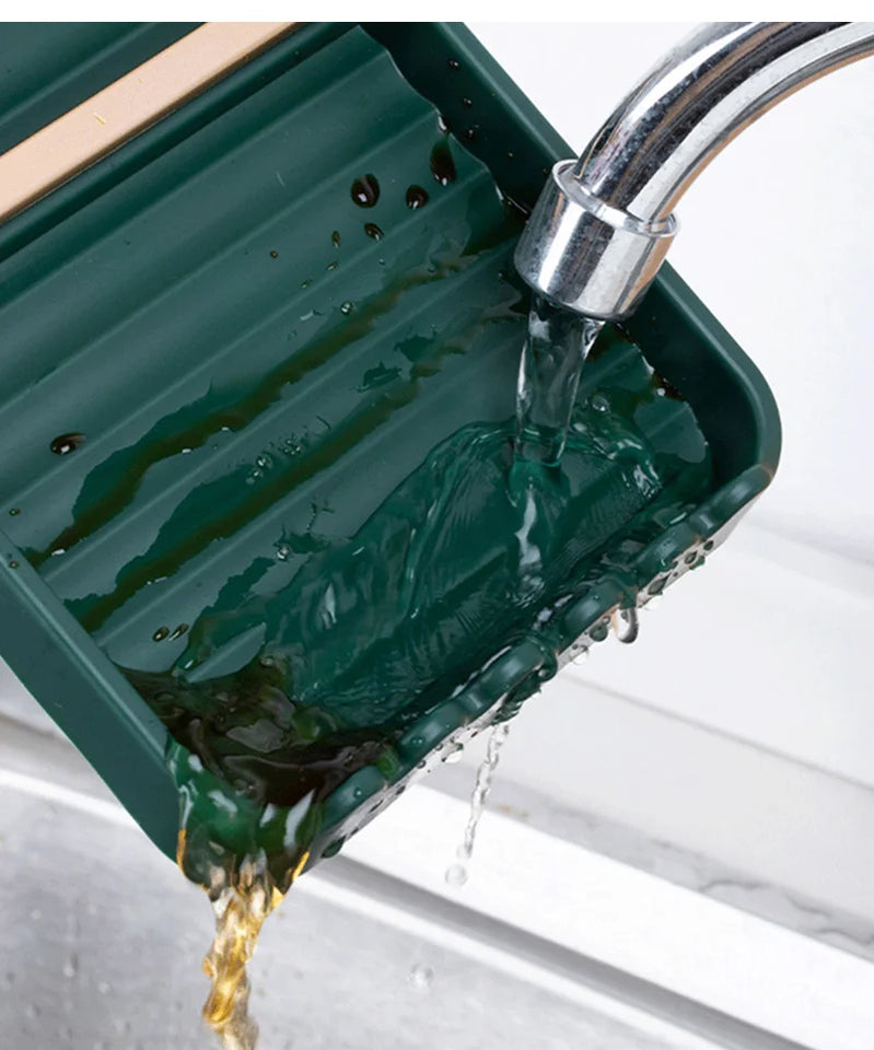 Kitchen Desktop Pot Lid Holder Foldable Multifunctional Pot Cover Rack Spatula Storage Rack Pot Lid Rest Kitchen Organizer