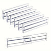 Multi-Pack Transparent Drawer Divider Adjustable Expandable Drawer Divider, Suitable for Clothing, Kitchen Utensils and Office