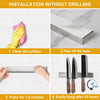 Multipurpose Magnetic Knife Holder - Stainless Steel Wall Rack Strip Kitchen Utensil Organizer