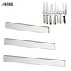 Black Power Magnetic Knife Holder 304 Stainless Steel Wall Mount Kitchen Magnet Magnetic Knife Holder Bar Rack Knives Organizer