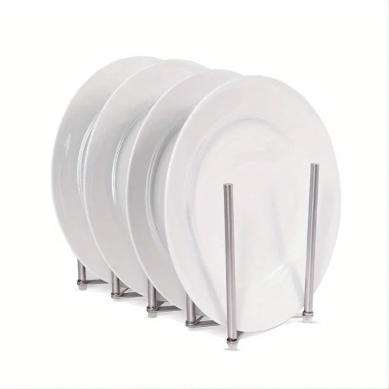 1pc Multifunctional Lid Holder Retractable Pot Lid Holder Kitchen Drain Rack Storage Rack Pot Lid Organization