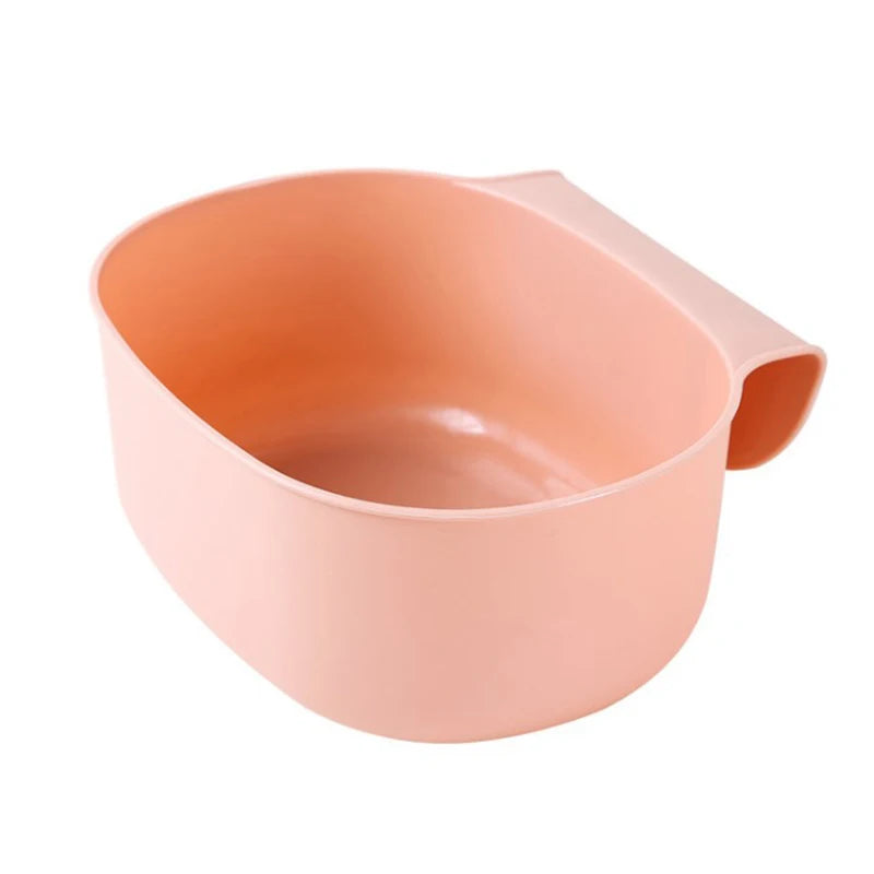 Hanging Kitchen Waste Bin Large-Capacity European-Style Cabinet Garbage Can Holder Trash Container Plastic Storage Box