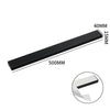 Black Power Magnetic Knife Holder 304 Stainless Steel Wall Mount Kitchen Magnet Magnetic Knife Holder Bar Rack Knives Organizer