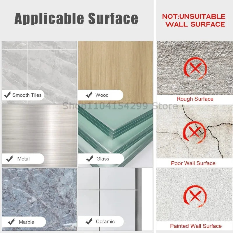 Kitchen Stainless Steel Sink Shelf Sponges Holders Adhesive Drain Drying Rack Wall Hooks Accessories Storage Organizer