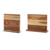Acacia double-sided magnetic kitchen knife holder multi-functional knife storage rack magnetic knife holder