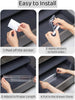 4Pcs Transparent Drawer Divider Adjustable Expandable Drawer Dividers