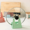 1PC Plastic Pot Lid Holder Bracket Shelf Kitchen Pot Lid Holder No Drilling Required Countertop Organizer for Pan Covers