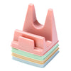 1PC Plastic Pot Lid Holder Bracket Shelf Kitchen Pot Lid Holder No Drilling Required Countertop Organizer for Pan Covers