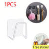 Kitchen Stainless Steel Sink Shelf Sponges Holders Adhesive Drain Drying Rack Wall Hooks Accessories Storage Organizer