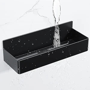 Strong Magnetic Shelves 2 Layers Black White Storage Rack Kitchen Plastic Spice Seasoning Organizer for Refrigerator Microwaves