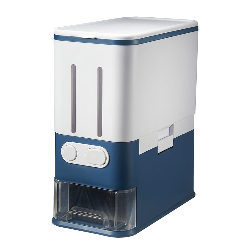 Household Rice Barrels Metering Storage Bins Insect Proof And Moisture Proof